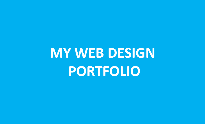 My Web Design Portfolio