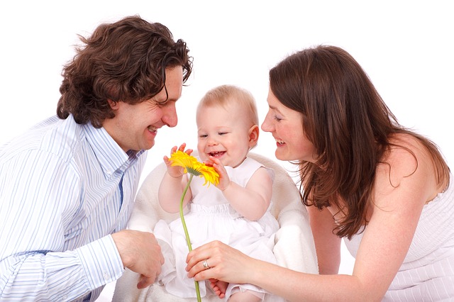 Parents with baby