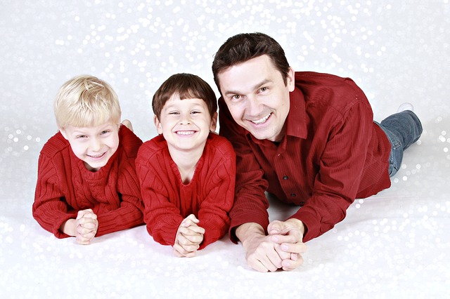 Father and two sons
